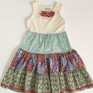 Matilda Jane ruffle dress size 10